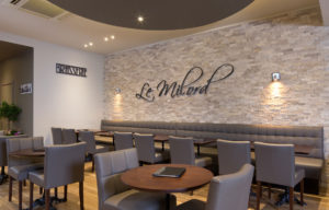 nieuw interieur Le Milord restaurant in Sint-Agatha-Berchem
