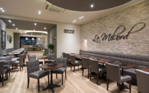 Restaurant interieur Le Milord in Sint-Agatha-Berchem door Integral Interiors