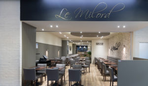 Totaalinrichting restaurant Le Milord Sint-Agatha-Berchem door Integral Interiors