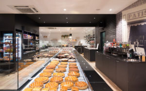 Boulangerie Vienne bakkerij toonbank inrichting integral