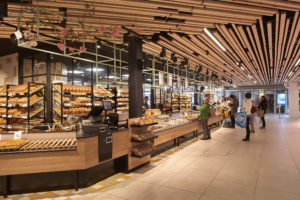 foodmarket interieur intergral winkel bakker